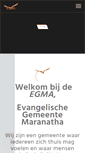 Mobile Screenshot of egma.nl